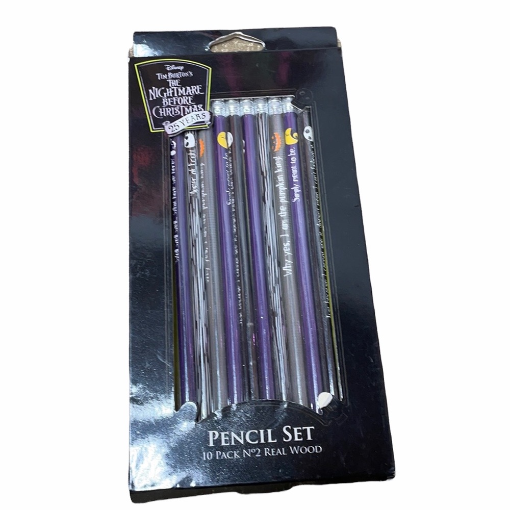 Jack Skelington pencil set